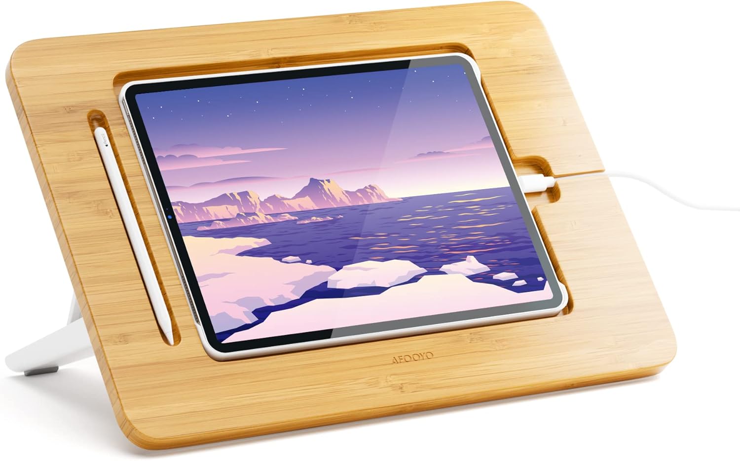 Wooden Tablet Drawing Stand